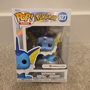 Funko Pop! Vinyl: Pokémon - Vaporeon (Pearlescent) Pokemon Center (Exclusive